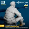 Picture of 1/35 Figure "Crew Commander of “Fury” from the series “Best Job i ever had”. - Spalah Models SP33835