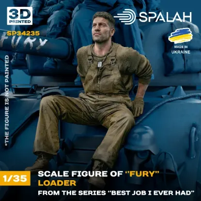 Picture of 1/35 Figure "Loader of "Fury" from the series "Best Job i ever had". - Spalah Models SP34235