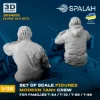 Picture of 1/35 Set of figures "Modern tank crew for families T-64, T-72, T-80, T-90", (3 шт.). - Spalah Models SP34935