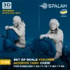 Picture of 1/35 Set of figures "Modern tank crew for families T-64, T-72, T-80, T-90", (3 шт.). - Spalah Models SP34935
