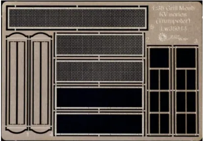 Picture of 1/35 Grill Mesh for Trumpeter KV Series  - Alliance Model Works LW35014