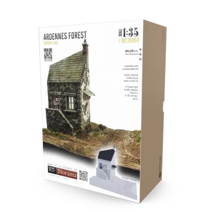 Picture of 1/35 “Ardennes Forest” [Diorama Base] - RT Diorama 35064