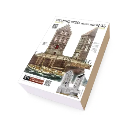 Picture of 1/35 “Collapsed Bridge” Netherlands [Diorama Base] - RT Diorama 35056
