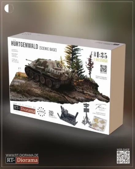 Picture of 1/35 “Hürtgenwald” [Scenic Base] - RT Diorama 35058