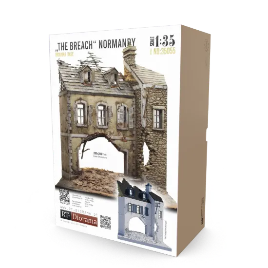 Picture of 1/35 “The Breach” Normandy [Diorama Base] - RT Diorama 35055