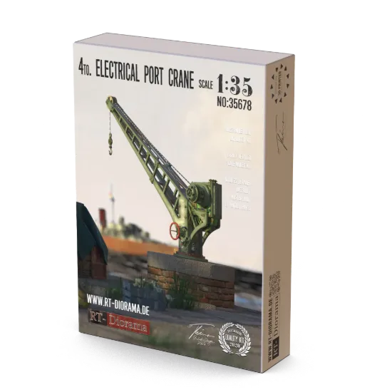 Picture of 1/35 4to. Electrical Port Crane - RT Diorama 35678