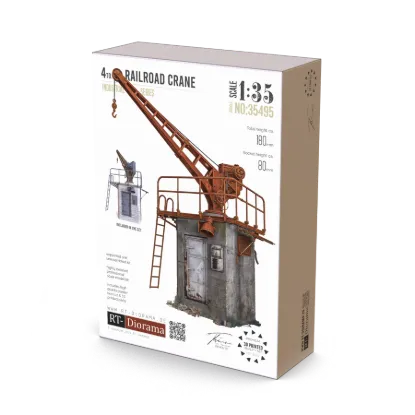 Picture of 1/35 4to. Railroad Crane - RT Diorama 35495