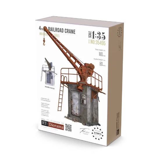 Picture of 1/35 4to. Railroad Crane - RT Diorama 35495
