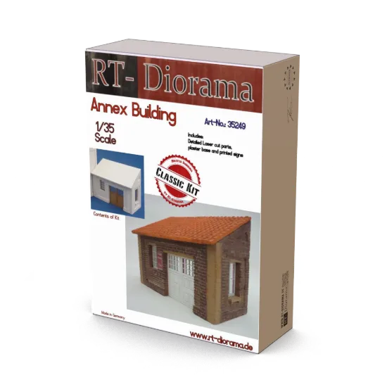 Picture of 1/35 Annex Building (Modular System) - RT Diorama 35249