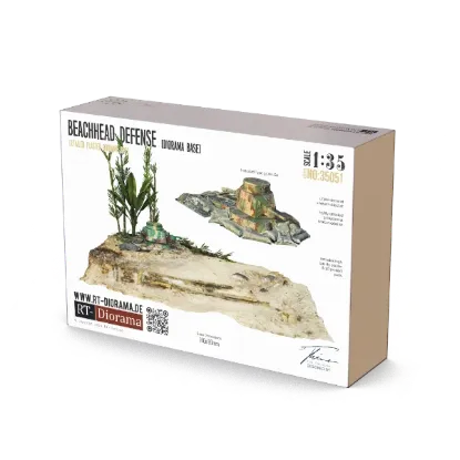 Picture of 1/35 Beachhead Defense [Diorama Base] - RT Diorama 35051