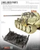 Picture of 1/35 Birch Branches [Camo Foliage] - RT Diorama 35474
