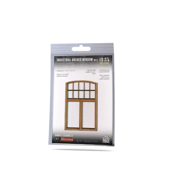 Picture of 1/35 Bogenfenster Industrie No.1 - RT Diorama 35941