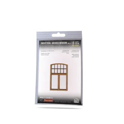 Picture of 1/35 Bogenfenster Industrie No.2 - RT Diorama 35942