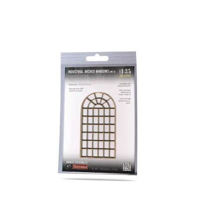 Picture of 1/35 Bogenfenster Industrie No.4 - RT Diorama 35947