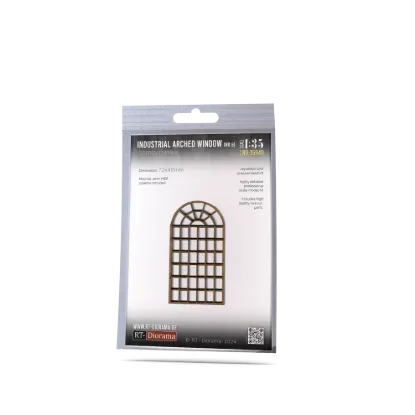 Picture of 1/35 Bogenfenster Industrie No.6 - RT Diorama 35949