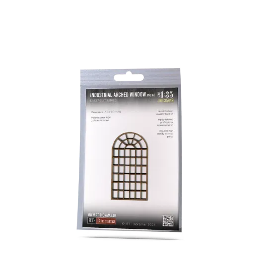 Picture of 1/35 Bogenfenster Industrie No.6 - RT Diorama 35949
