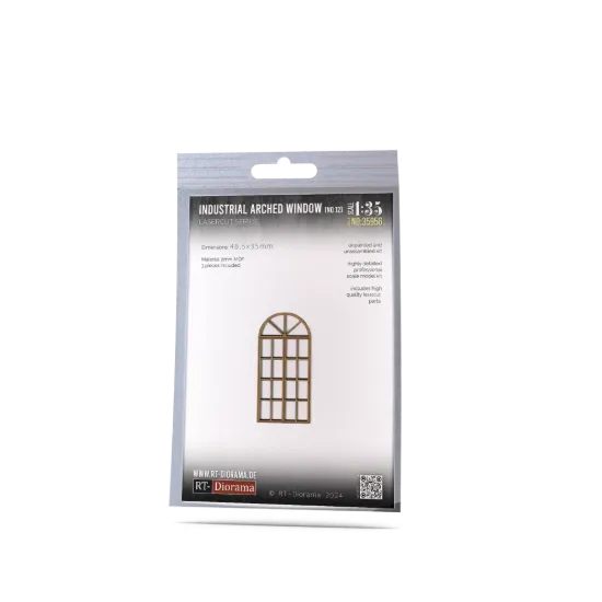 Picture of 1/35 Bogenfenster Industrie No12 - RT Diorama 35956