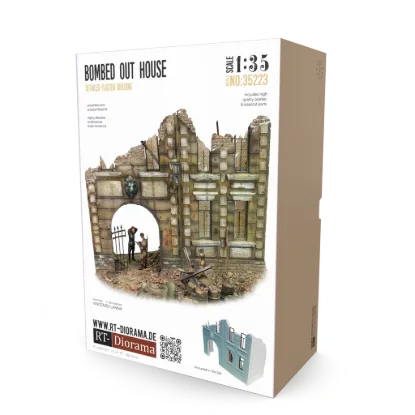 Picture of 1/35 Bombed out Houses - RT Diorama 35223