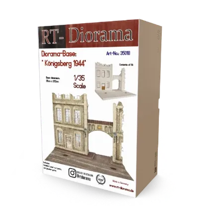 Picture of 1/35 Diorama-Base: "Königsberg 1944" - RT Diorama 35018