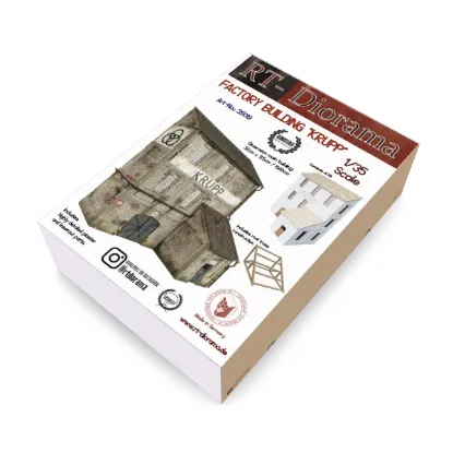 Picture of 1/35 Factory Building „Krupp“ (Modular System) - RT Diorama 35019