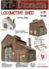 Picture of 1/35 Locomotive shed (Modular System) - RT Diorama 35020