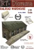 Picture of 1/35 Railroad Warehouse (Modular System) - RT Diorama 35023