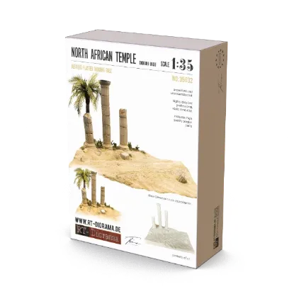 Picture of 1/35 Diorama Base: North African Temple - RT Diorama 35032