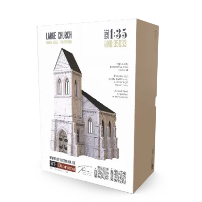 Picture of 1/35 Large Church 35199 - RT Diorama 35033
