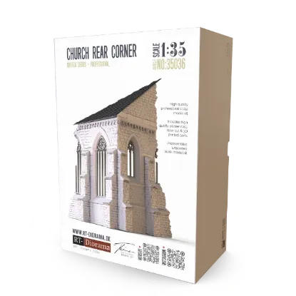 Picture of 1/35 Church Rear Corner - RT Diorama 35036