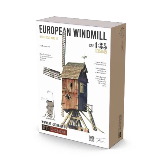 Picture of 1/35 European Windmill - RT Diorama 35049