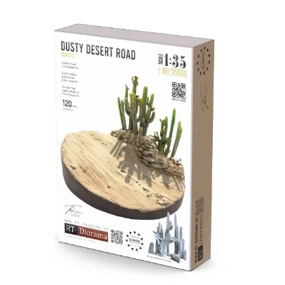 Picture of 1/35 Dusty Desert Road [Vignette] - RT Diorama 35065
