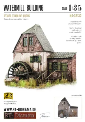 Picture of 1/35 Watermill Building - RT Diorama 35132