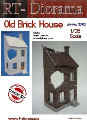 Picture of 1/35 Old Brick House - RT Diorama 35163