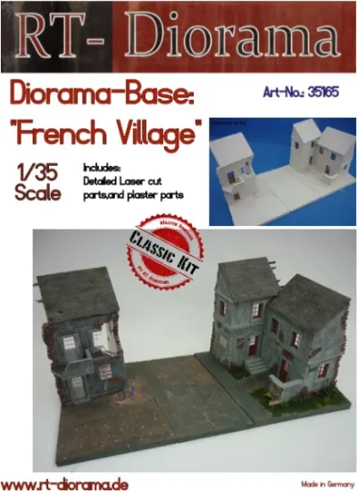Picture of 1/35 Diorama-Base: French Village - RT Diorama 35165