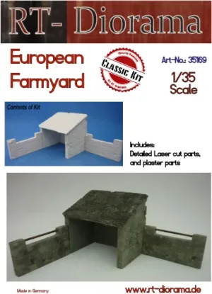 Picture of 1/35 European Farmyard - RT Diorama 35169
