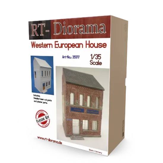 Picture of 1/35 Western European House - RT Diorama 35177