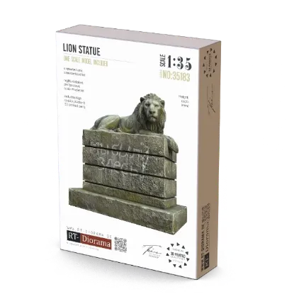 Picture of 1/35 Lion Statue - RT Diorama 35183