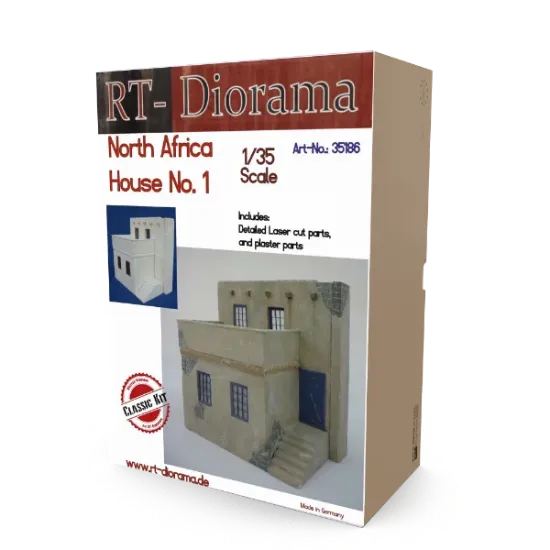 Picture of 1/35 North Africa House No. 1 - RT Diorama 35186