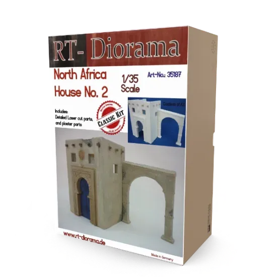 Picture of 1/35 North Africa House No. 2 - RT Diorama 35187