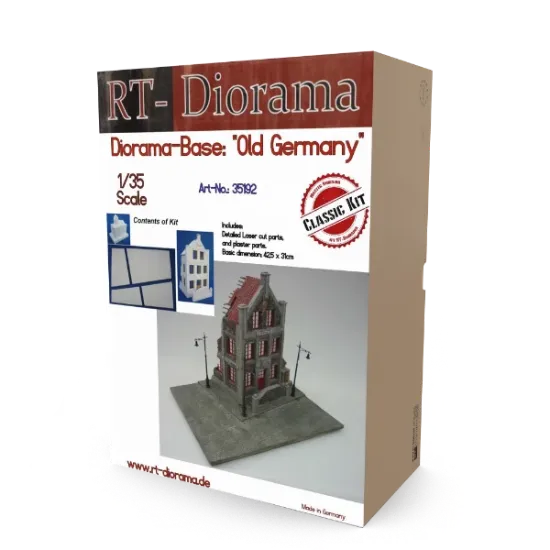 Picture of 1/35 Diorama-Base: Old Germany - RT Diorama 35192