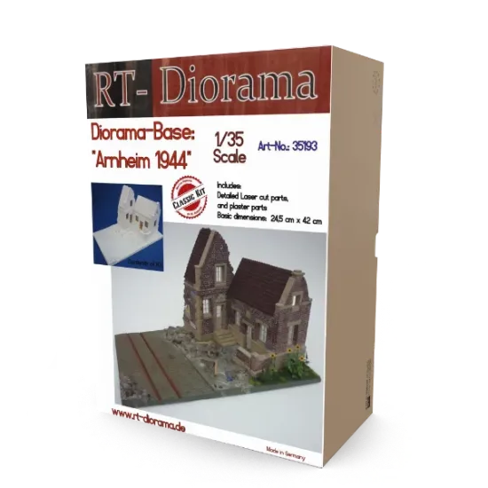 Picture of 1/35 Diorama-Base: Arnheim 1944 (New Version) - RT Diorama 35193
