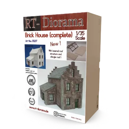 Picture of 1/35 Brick House (Modular System) - RT Diorama 35207