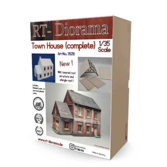 Picture of 1/35 Town House (Modular System) - RT Diorama 35210