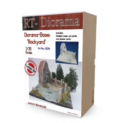 Picture of 1/35 Diorama-Base: "Backyard" - RT Diorama 35214