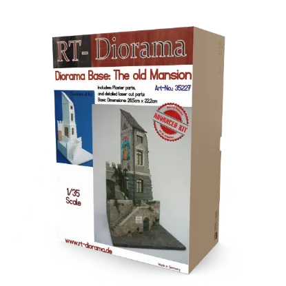 Picture of 1/35 Diorama Base: The old Mansion - RT Diorama 35227