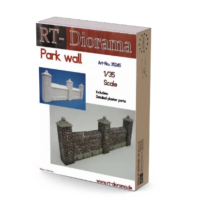 Picture of 1/35 Park Wall - RT Diorama 35245