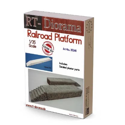 Picture of 1/35 Railroad platform - RT Diorama 35246