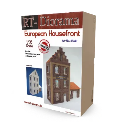 Picture of 1/35 European House Front (Modular System) - RT Diorama 35248