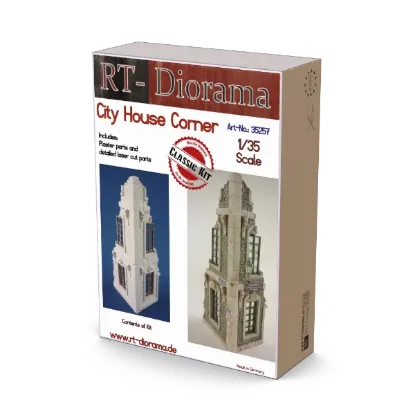 Picture of 1/35 City house Corner - RT Diorama 35257
