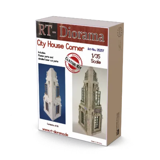 Picture of 1/35 City house Corner - RT Diorama 35257